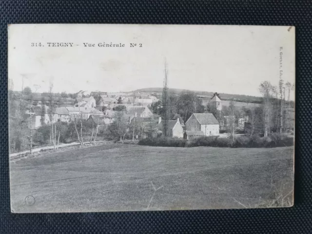 CPA 58 TEIGNY - Vue Générale