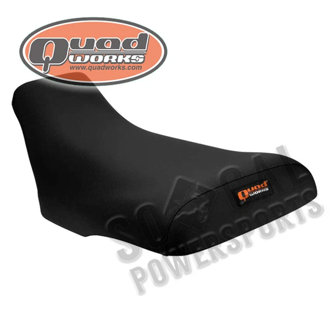 Quad Works Seat Cover - Gripper - Black - 31-64006-01