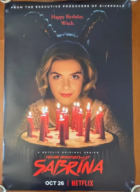 Chilling Adventures of Sabrina Bus Stop/Adshel Translucent Poster 27" X 40"- NEW