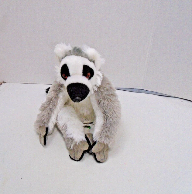 WILD REPUBLIC RING TAILED LEMUR 8" Plush Stuffed Animal monkey Toy