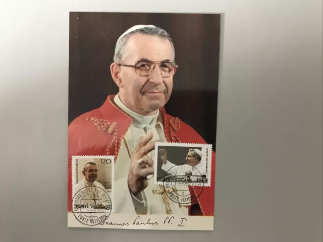 Papst Johannes Paul der 1. / 11.12.1978