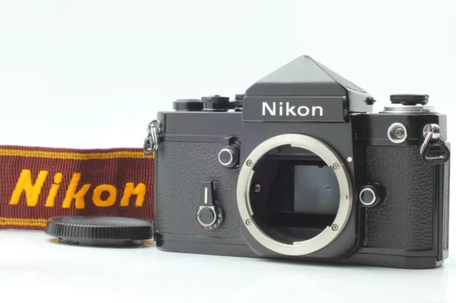 READ! S/N 791xxxx [EXC+5 w/ Strap] Nikon F2 Eye Level Black DE-1 35mm Camera JPN