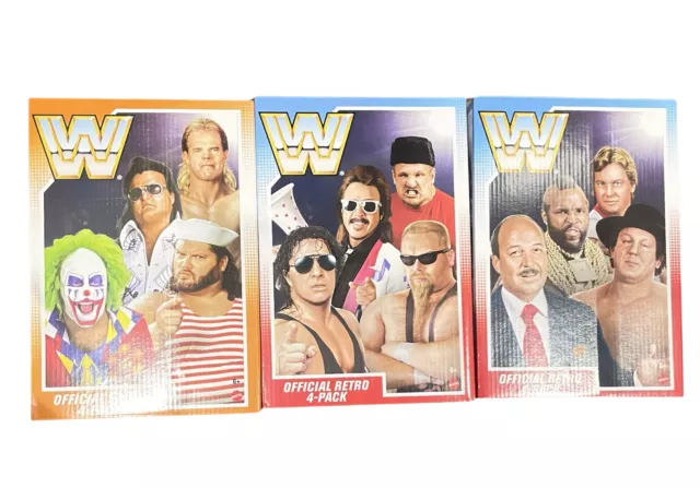 Mattel WWE WWF Retro Action Figures Sold Individually NIP MINT Ships FAST
