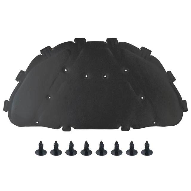 Motorhaubendämmung Schwarz Für BMW 5er E60/E61 (2002-2010) – Inkl. Clips, OE-Vergleich 5148 7148 208