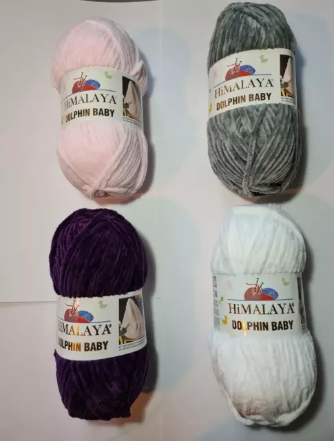 2 Skeins !!! Himalaya Dolphin Baby - Knitting - Yarn - Wool