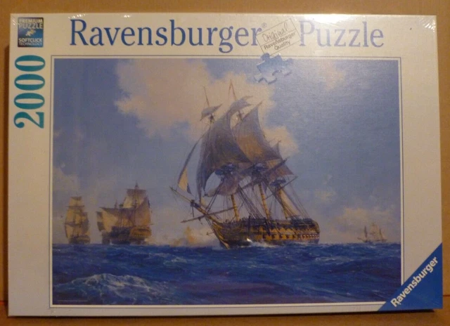 Puzzle Ravensburger Gilbert Bataille Navale 1008 Pièces Complet - Occasion