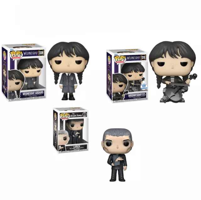 Figure Addams Family Animated Wednesday Action Funko Pop! Television Character