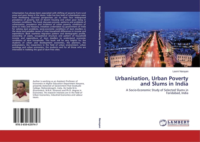 URBANISATION, URBAN POVERTY and Slums in India | Laxmi Narayan ...
