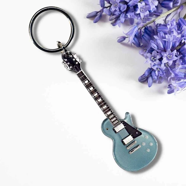 Porte-clés guitare Gibson Les Paul Modern Faded Pelham Blue Top