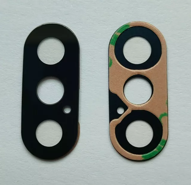 Verre de remplacement pour lentille de caméra avec adhésif - iPhone X