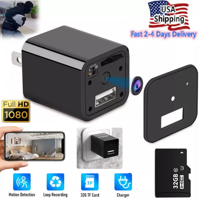 Mini Camera Security Surveillance Nanny Cam Motion Detection DVR 1080P Full HD