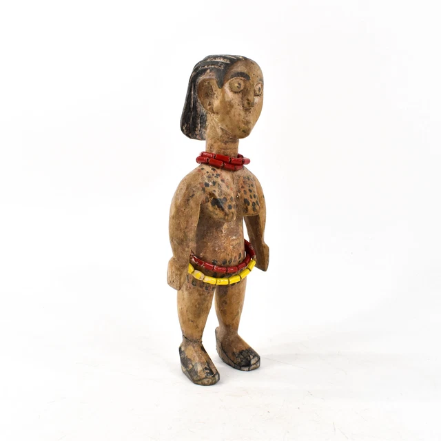 Ewe Wooden Doll Ghana/Togo African Art Early 20th Century
