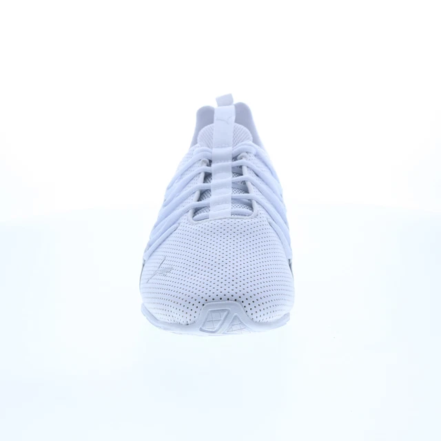 Puma Axelion Perf Wide 19431901 Mens White Wide Athletic Running Shoes 3