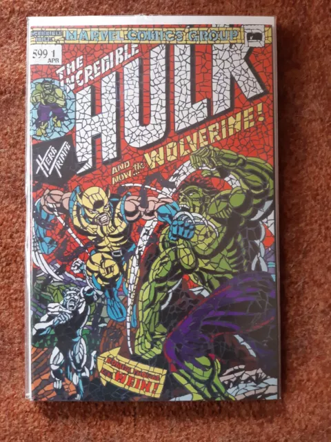 Hunt For Wolverine 1 Shattered Variant Nm Hulk 181 Homage