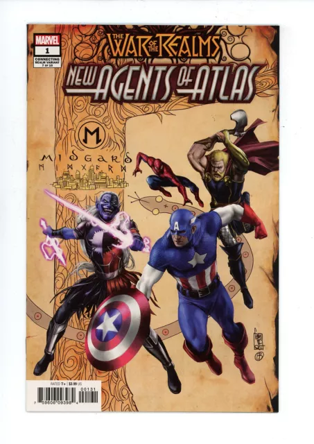 War Of The Realms: New Agents Of Atlas #1  (2019) Marvel Comics Connecting Var