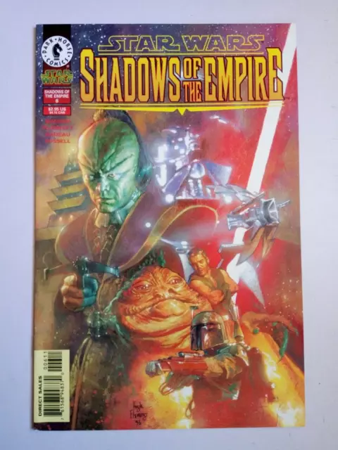 Star Wars: Shadows of the Empire #6, VFN, John Wagner, Dark Horse Comics, 1996.