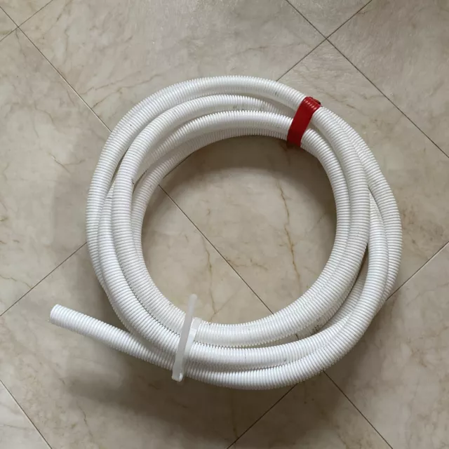 Conduit Non-Split White Flexible Cable Tidy Tube Trunking PE