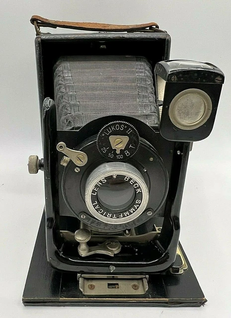 ★The Cameo quarter plate camera 英国製 Quarter-plate `Cameo' camera used to take 'second phase' of