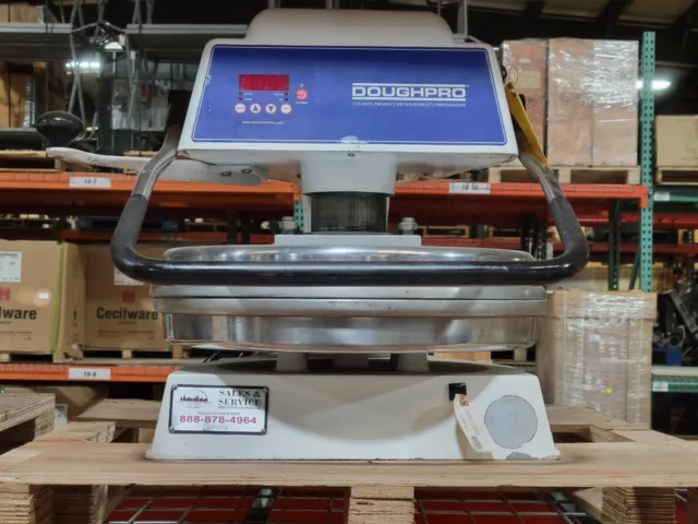 Used DoughPro DP1100 Commercial Manual Pizza Press