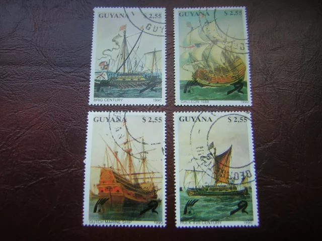 GUYANA    Briefmarken  ungebraucht mit Sonderstempel