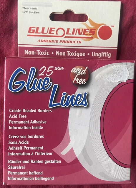 Durchgehende 6M Klebstofflinie
