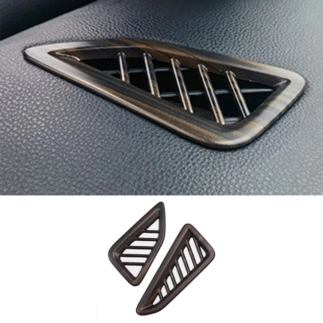 FOR TOYOTA GR Corolla 20232024 Wood Grain Dashboard L&R Air Outlet