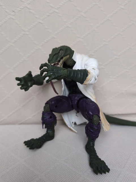 MARVEL LEGENDS 6 pouces Spider-Man Lizard BAF Complet EUR 102,43 ...