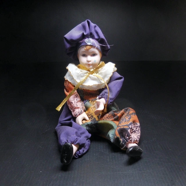 Figurine Doll Porcelain Limbs Jointed Skins Vintage Xxème N6131