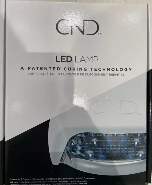 CND Professional LED Lamp Cures Shellac & Brisa For Gel Nails 2