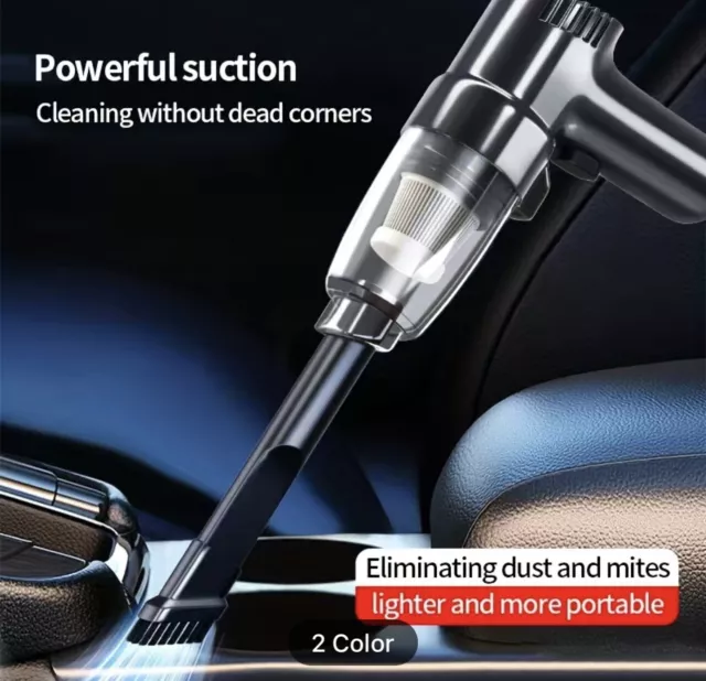 Car Mounted Vacuum Cleaner Dry & Wet Dual Super Strong High Power High Suction