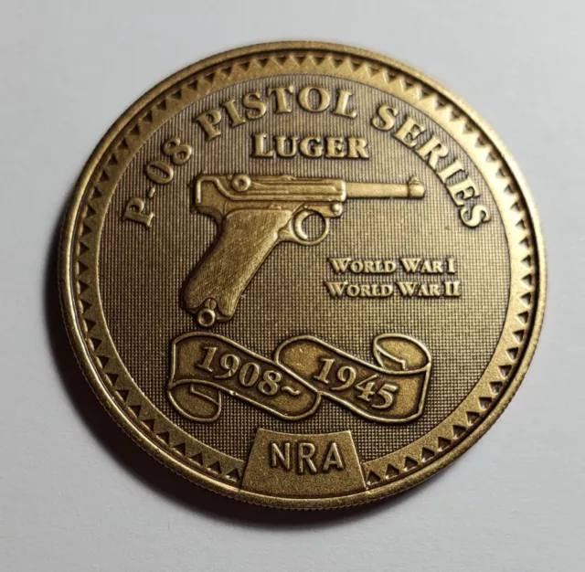 national rifle association P-08 Pistol Series Luger Bronze Medal