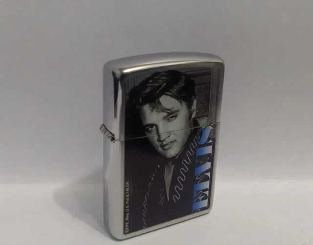 Zippo Elvis Portrait Case No Insert No Box Read 2