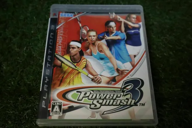 Usé Puissance Smash 3 Virtua Tennis 3 PLAYSTATION 3 PS3 De Japon