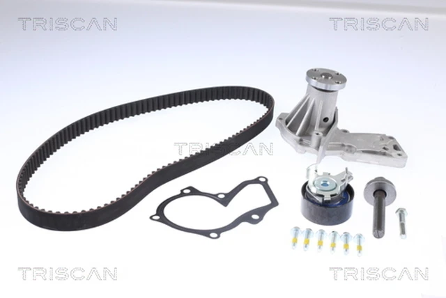 Pompa acqua Triscan + set cinghie dentate 8647 160502 per Ford Focus 3 Max 2 DXA CB7