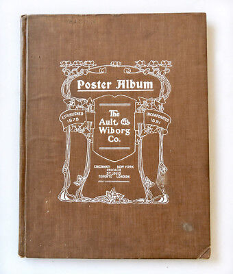 The Ault & Wiborg Poster Album (1902) - Super-Rare Gem!