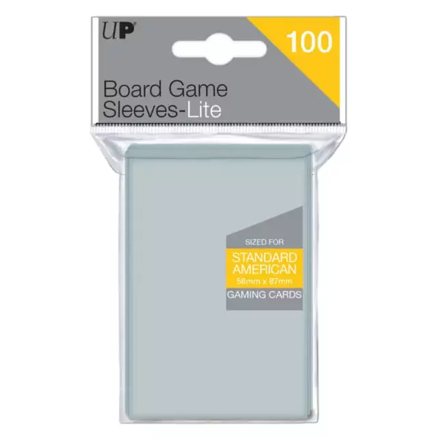 ULTRA PRO Card Sleeve Board Game Sleeve Lite 56mm X 87mm Standard American