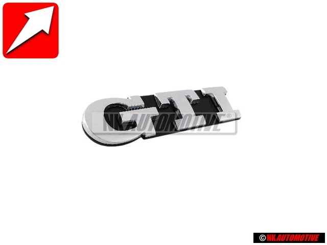 Genuine VW GTI Front Grill Badge Emblem Chrome - 1K6853679 FXC