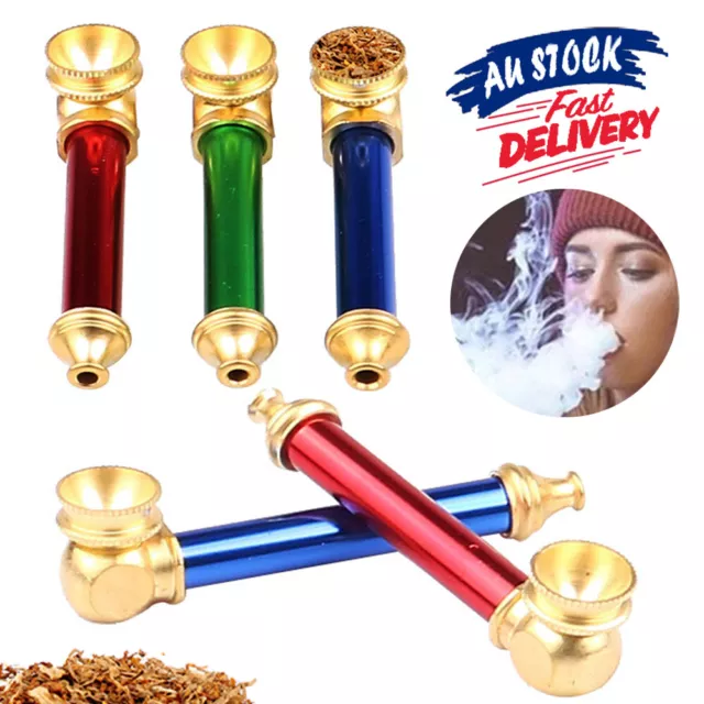 8.5cm Smoking Pipe Cone Brass Metal  Fashion Washable Solid Tobacco Washable