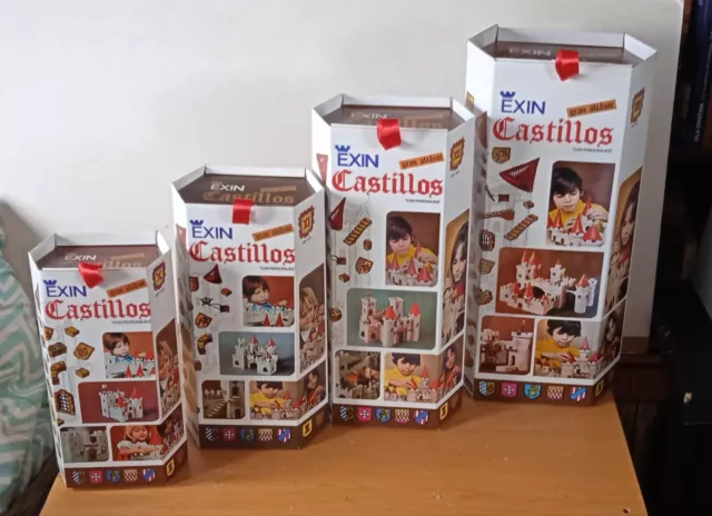 EXIN Castillos. Cajas vacias Réplicas de la serie GRAN ALCAZAR