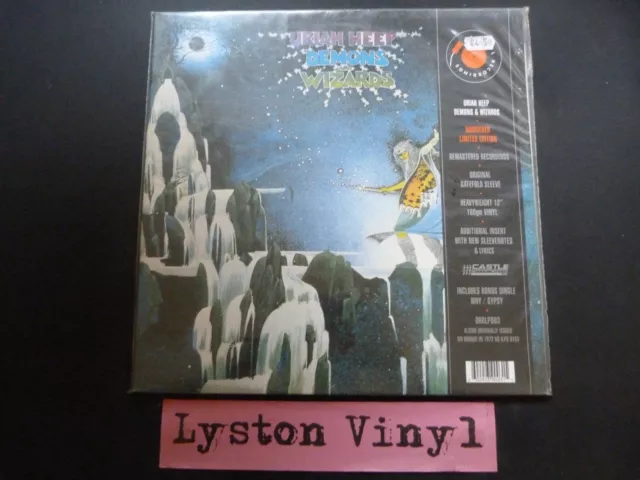 Uriah Heep - Demons & Wizards 12" Vinyl LP ~ Gatefold 180g Ltd Edn