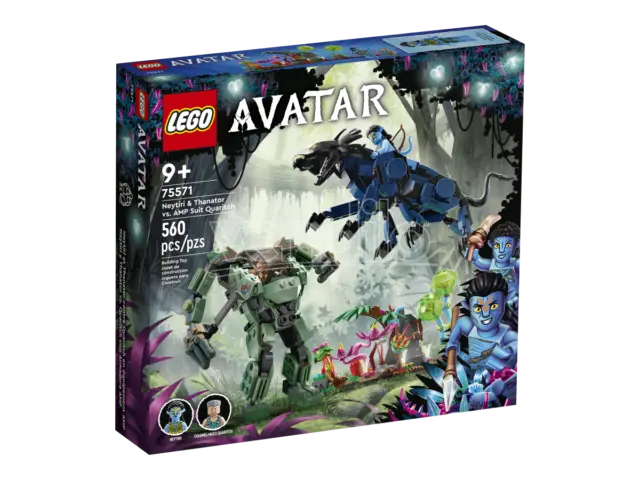 Lego Avatar 75571 - Neytiri E Thanator Vs. Quaritch Con Tuta Amp