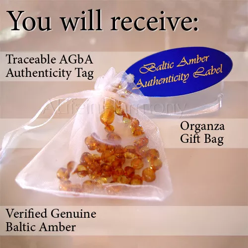 BALTIC AMBER Child NECKLACES & BRACELETS AGbA® Certified 3