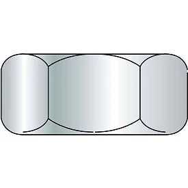Tuerca hexagonal terminada - 5/8-11 - 18-8 (A2) acero inoxidable - UNC - paquete de 50 -