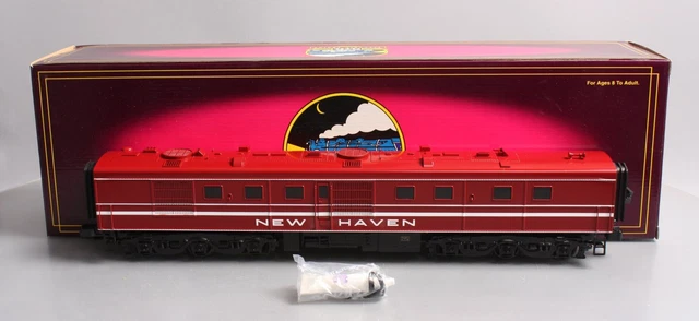 MTH 20-2438-3 O Gauge New Haven DL-110 B-Unit Powered Diesel Engine NIB