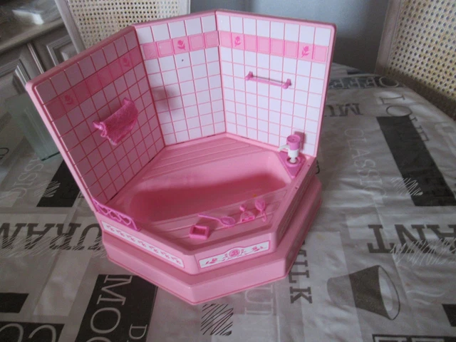 TRÈS RARE BASSINE Sur Pied/Plateau En Tôle Peinte Avec Baignoire Marklin (?) EUR 160,00 - FR