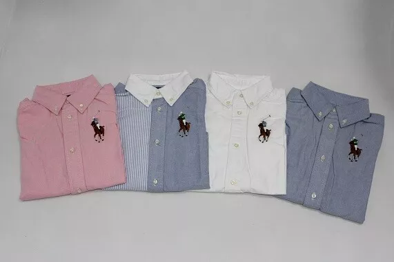 Brand New  Authentic Ralph Lauren Boys Big Pony Long Sleeve T-Shirts