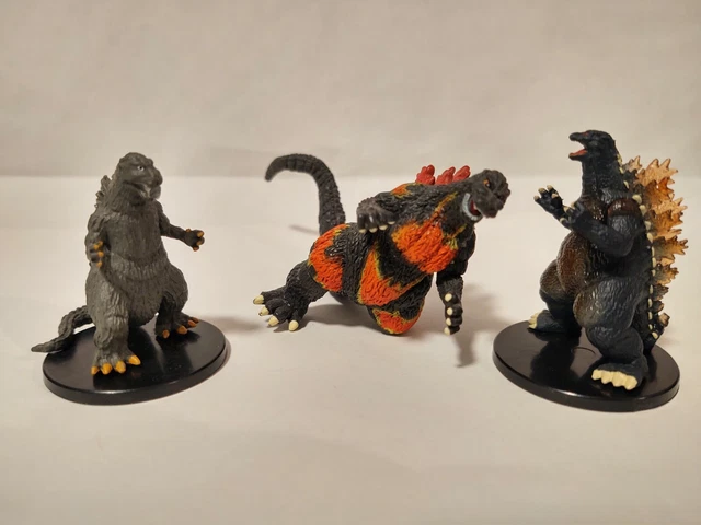 NECA Wizkids 1954, 1995, & Pack Of Destruction 1995 Godzilla (Read Description)