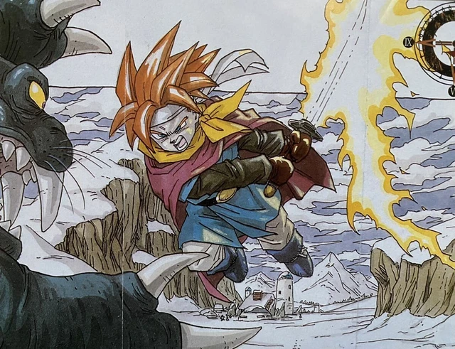 CHRONO TRIGGER D Chrono Trigger AKIRA TORIYAMA Celu Original Postcard ...