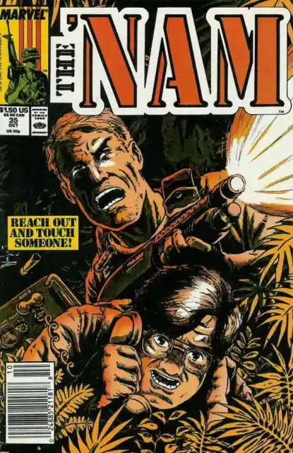 Nam, The #35 (Newsstand) FN; Marvel | Vietnam War comic - we combine shipping