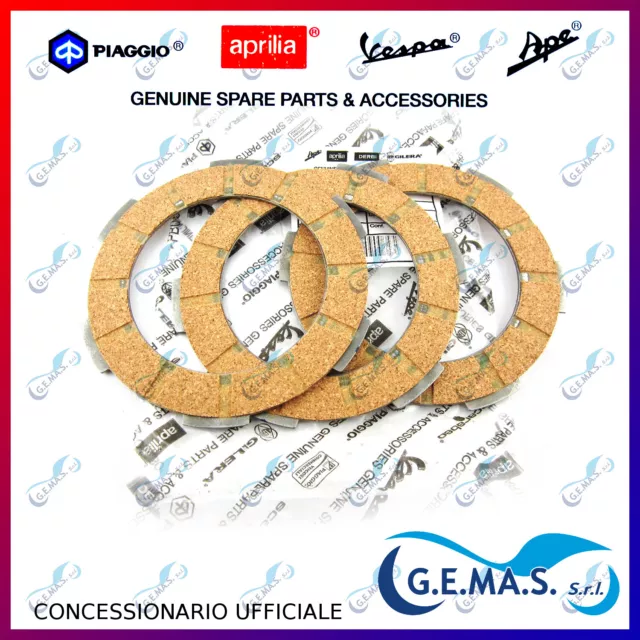 Serie kit dischi frizione ORIGINALE Piaggio Vespa 50 Special PK APE 50 0793991